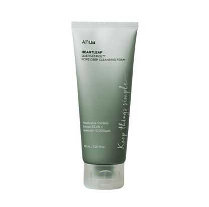 ANUA Heartleaf Quercetinol Pore Deep Cleansing Foam